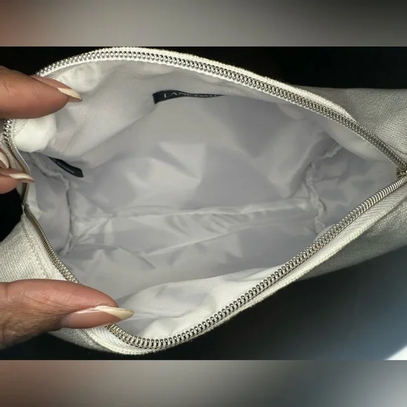 Lancome White Cosmetic Pouch - Picture 2 of 3